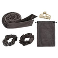 The Curl Set heatless curler by Velvetide in Charcoal