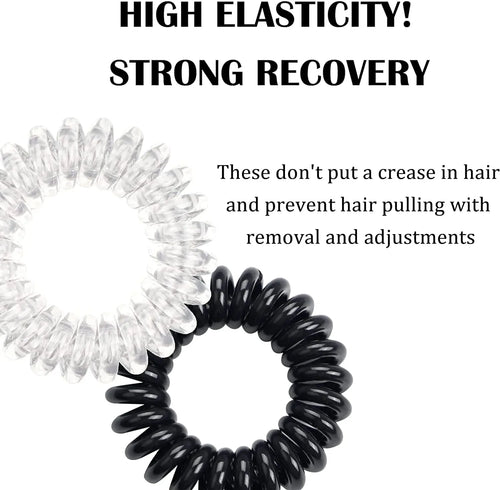 No-Crease Spiral Hair Ties